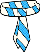 corbata de oficina de doodle de dibujos animados png