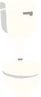 tekenfilm tekening Gesloten toilet png