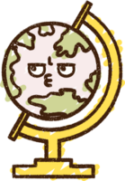 dibujo de tiza de globo png