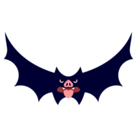 gruselige Halloween-Fledermaus png