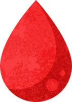 sangue far cadere grafico illustrazione icona png