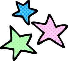 cartoon doodle star png