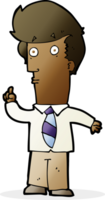 cartoon man with question png