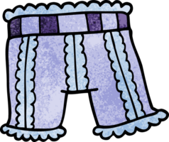 cartoon doodle underwear png