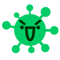 laughing mean virus png