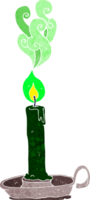 cartoon spooky candle png