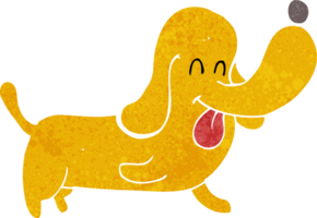 cachorro feliz dos desenhos animados png