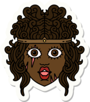 human barbarian character sticker png