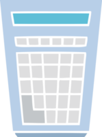 calculadora de dibujos animados dibujados a mano peculiar png