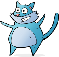 gato de desenho animado png