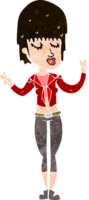 garota legal dos desenhos animados png