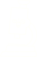 desenho de giz de microscópio com raiva png