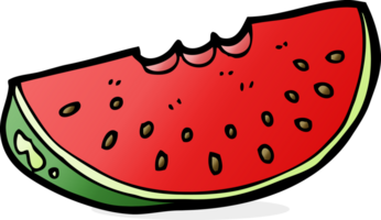 Cartoon-Wassermelonenscheibe png