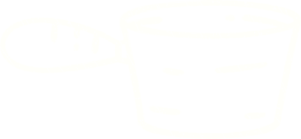 desenho de giz de panela png