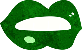 tekenfilm halloween lippen png