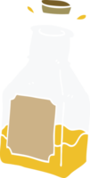 dessin animé doodle boisson en carafe png