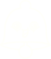 dessin à la craie de cloche png