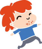 cartoon illustration kawaii boy with stubble png