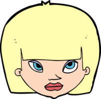 cartoon annoyed woman png