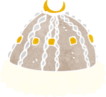 sombrero medieval de dibujos animados png