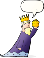 one of the three wise men with speech bubble png