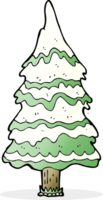 arbol de navidad de dibujos animados png