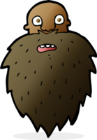 homme barbu de dessin animé png