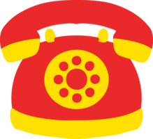 téléphone à l'ancienne png