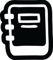 note book icon symbol png