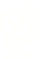 Geography Globe Chalk Drawing png