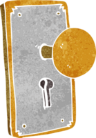 poignée de porte de dessin animé png