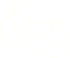 desenho de giz de frutas png