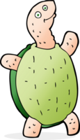 Cartoon glückliche Schildkröte png