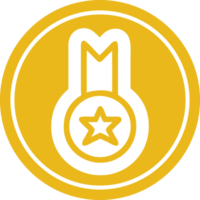 medalj utmärkelse ikon symbol png