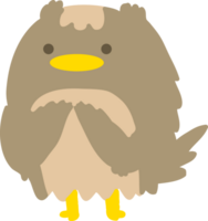 cartoon wise old owl png