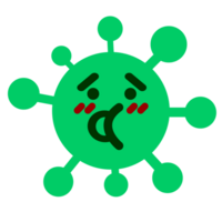 nervous talking virus png