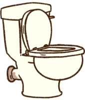 toilet krijt tekening png