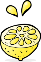 cartoon fresh lemon png