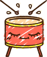 Drum Chalk Drawing png