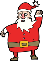 tekenfilm kerstman png