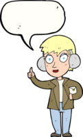 cartoon air force woman with speech bubble png