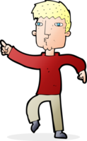 cartoon dancing man png