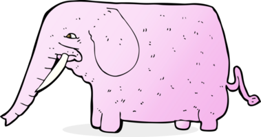 lustiger elefant der karikatur png