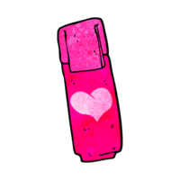 tekenfilm roze voelde tip pen png