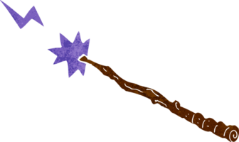 cartoon magic wand png