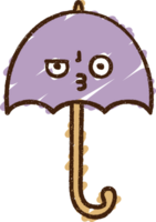 Regenschirm Kreidezeichnung png