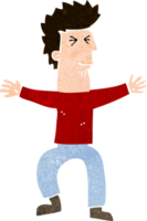 cartoon stressed out man png
