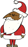 babbo natale cartone animato png