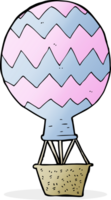 Cartoon-Heißluftballon png