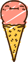 Ice Cream Chalk Drawing png